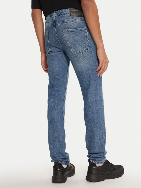 Just Cavalli Just Cavalli Farmer 77OAB500 Kék Slim Fit