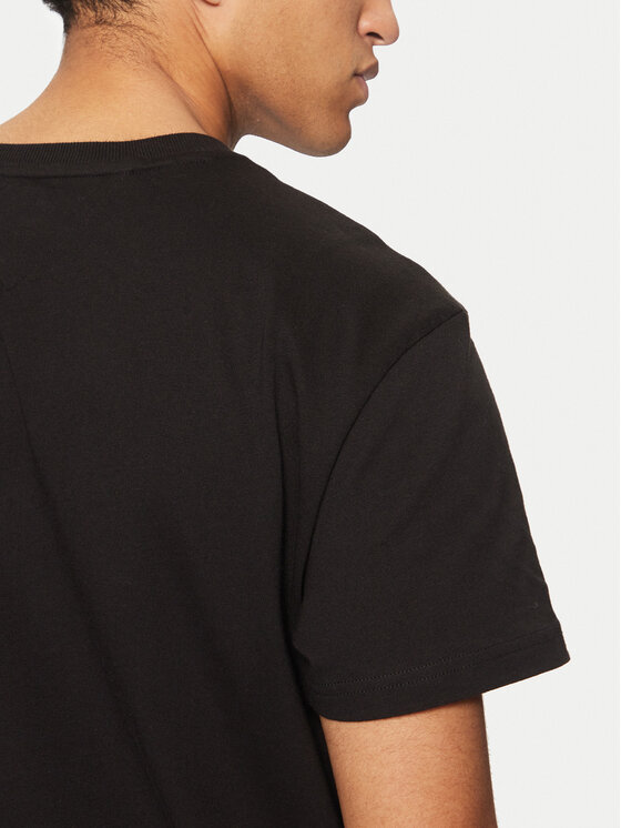 Tommy Jeans Tommy Jeans T-Shirt Signature DM0DM21109 Czarny Regular Fit
