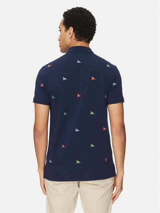 Polo Ralph Lauren Polo Ralph Lauren Tricou polo 710964722001 Bleumarin Custom Fit