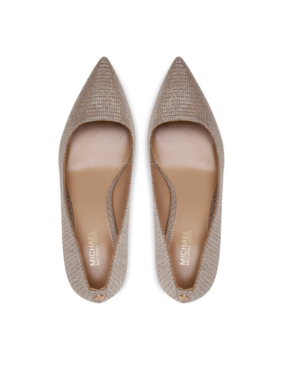 MICHAEL Michael Kors MICHAEL Michael Kors Magassarkú Alina Flex Pump 40F2HNMP2D Arany