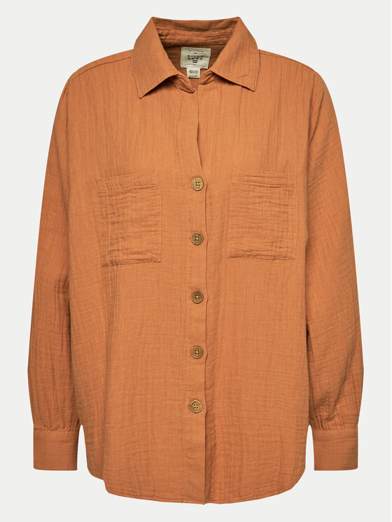 Billabong Košeľa Swell ABJWT00487 Hnedá Relaxed Fit