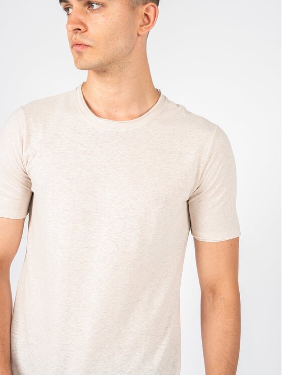 Xagon Xagon T-shirt P2308 2JX 2405 Beige Regular Fit