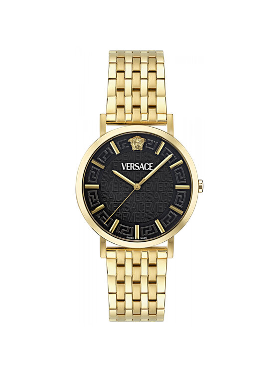 Versace Versace Zegarek VE8Q00524 Złoty