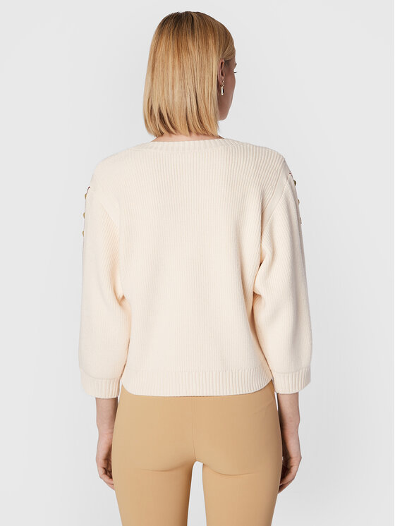 Maglione MK-81S-27E2-V350 Beige Boxy Fit