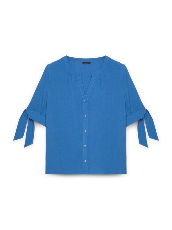 Fiorella Rubino Fiorella Rubino Camicia 5073T001308N024 Blu Regular Fit