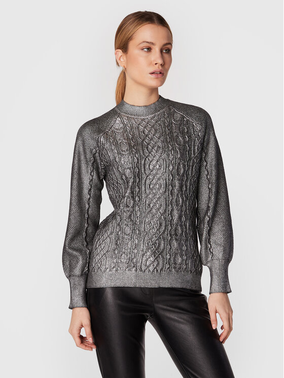 Maglione Sophie W2BR35 Z31S0 Argento Regular Fit