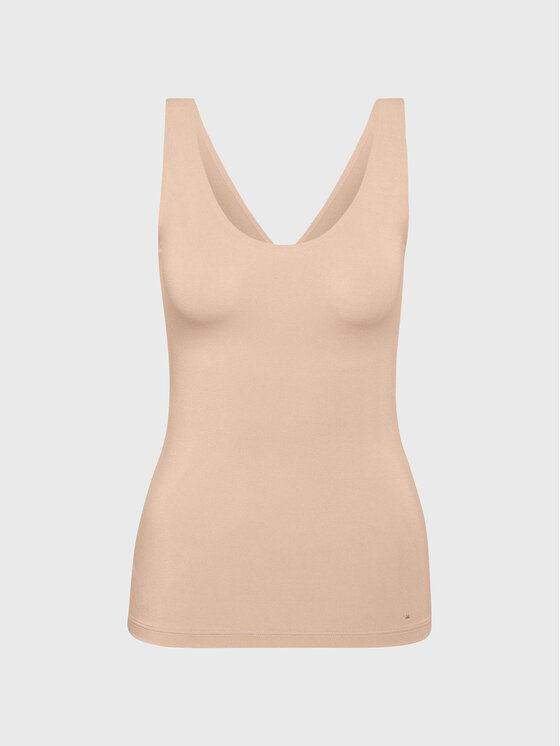 Triumph Triumph Top Smart Natural 10213349 Beige Slim Fit
