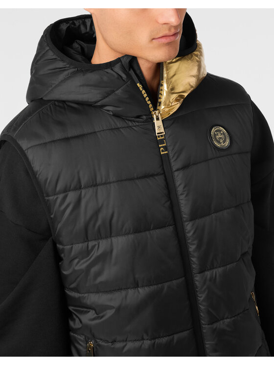 Plein Sport Plein Sport Kamizelka 24091 Czarny Regular Fit