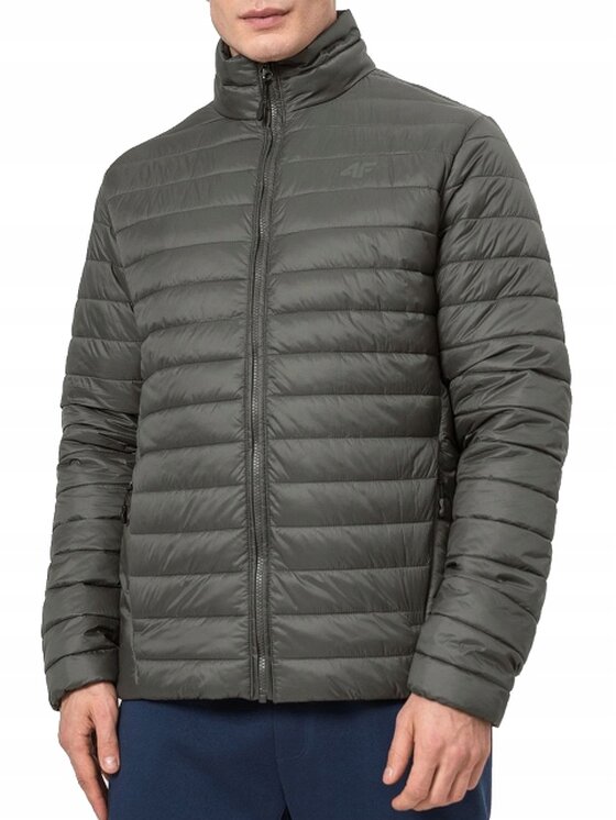 4F 4F Kurtka zimowa H4Z22-KUMP003-43S Khaki Standard Fit