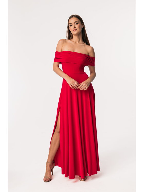 Aurora Aurora Abito da sera Ophelia Rosso Feminine Fit