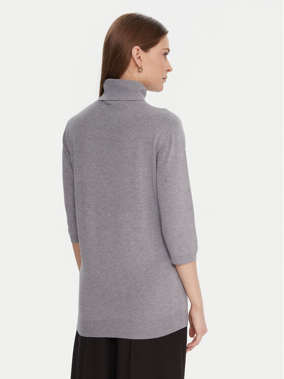 Kontatto Kontatto Rollkragenpullover 3M0823C Grau Regular Fit