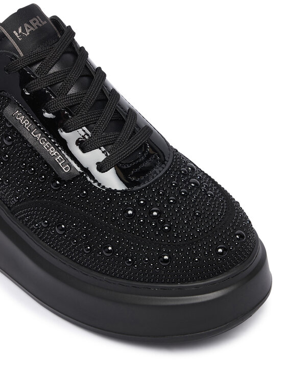KARL LAGERFELD KARL LAGERFELD Laisvalaikio batai Anakapri Pearl Krust KL63523 Juoda