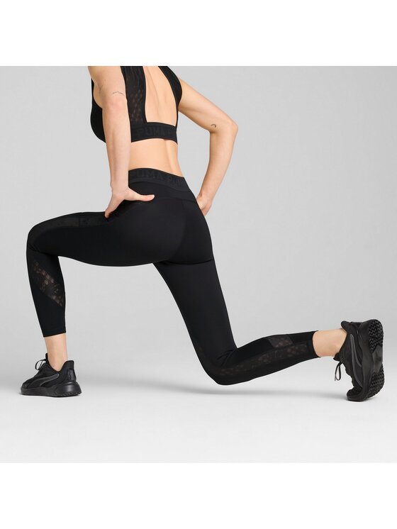 Puma Puma Legginsy 526778 Czarny Regular Fit