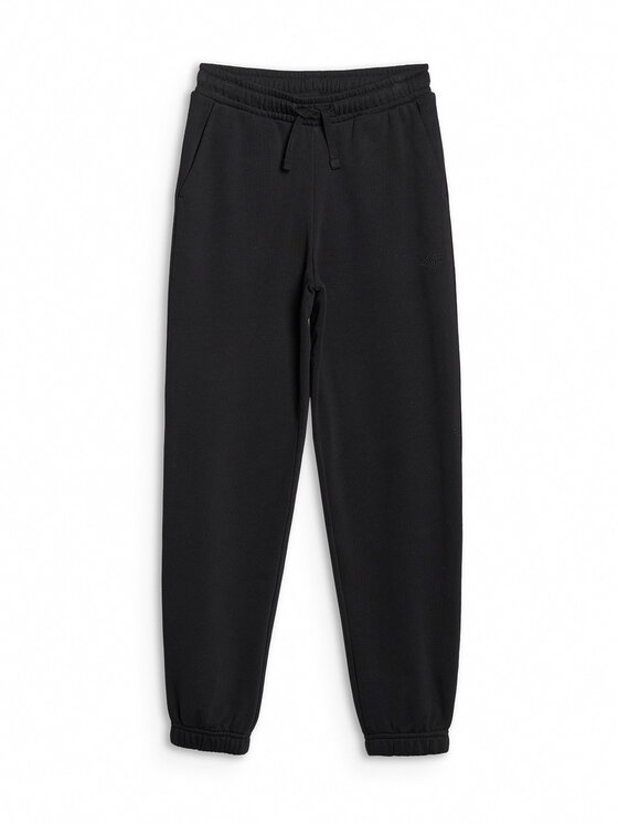 4F 4F Spodnie dresowe BASIC+ Czarny Oversize