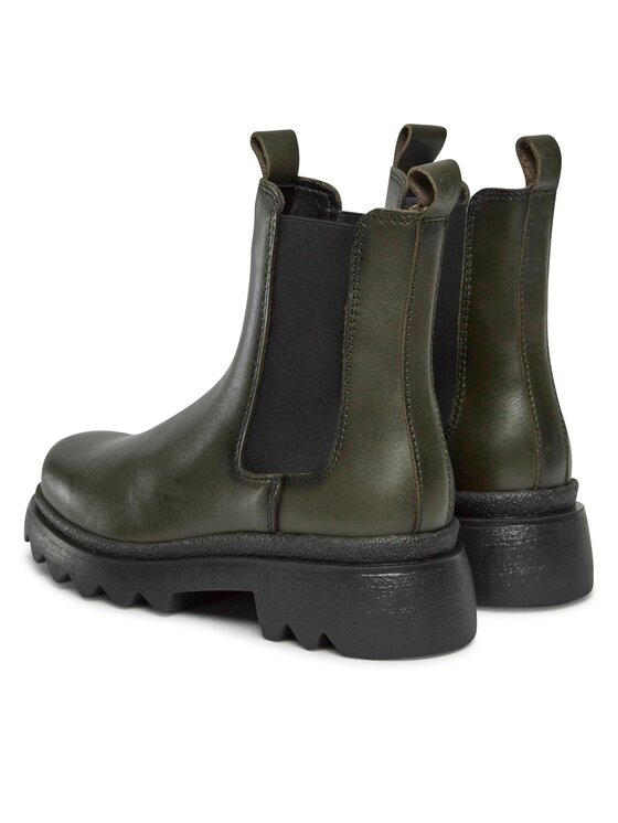Tamaris Tamaris Kotníková obuv s elastickým prvkem 1-25802-41 Zelená