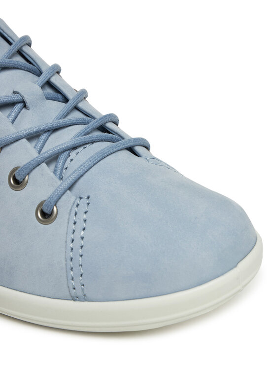ECCO ECCO Sneakersy Soft 2.0 Tie 20650302434 Modrá