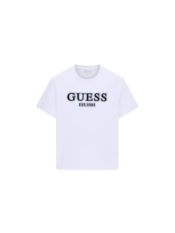 Guess Guess T-Shirt 184973 Biały Classic Fit