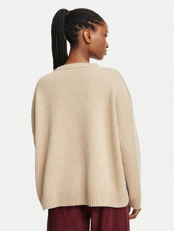 Weekend Max Mara Weekend Max Mara Sweter Pavidi 2625366232 Beżowy Regular Fit