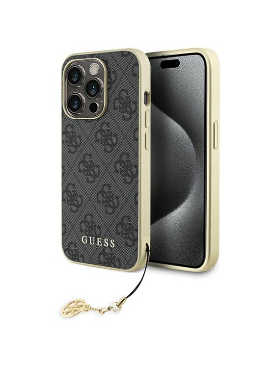 Etui na telefon Guess, Szare, iPhone 15 Pro