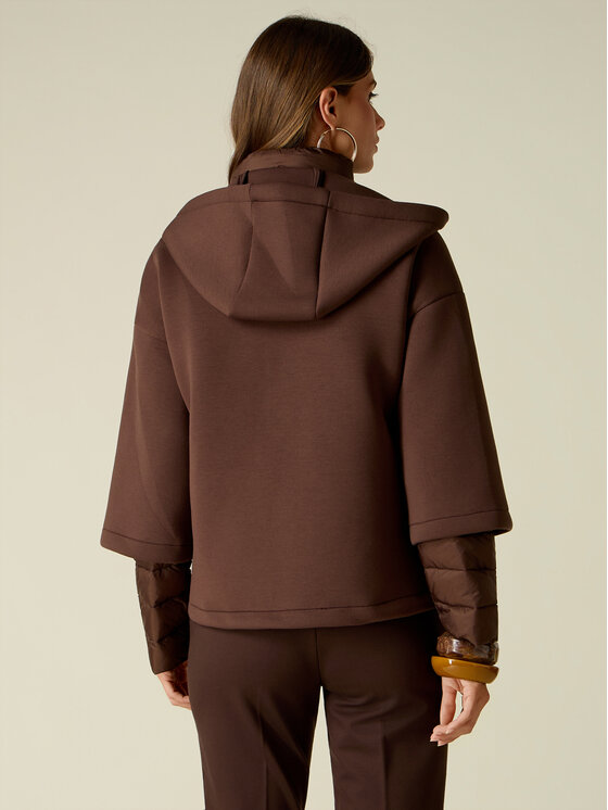 Oltre Oltre Cappotto invernale 8041R001343N032 Marrone Over Fit