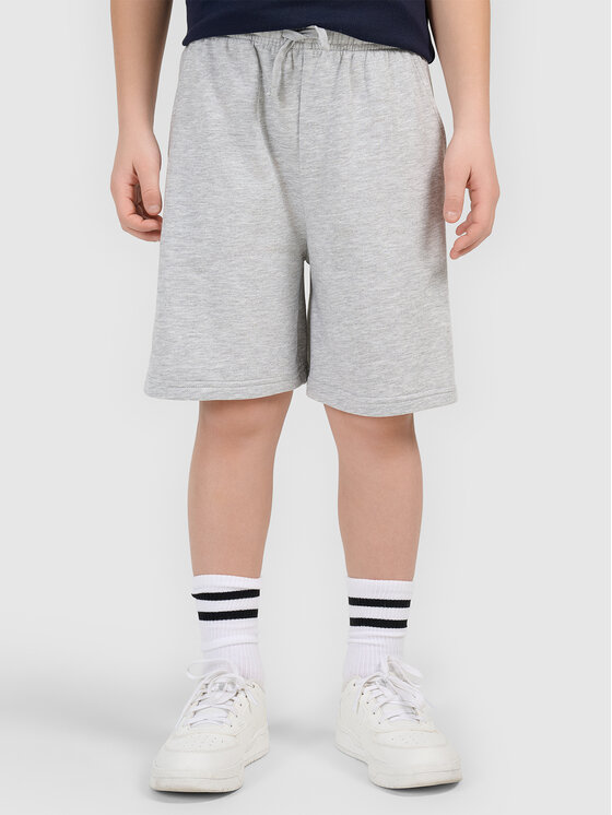 4F 4F Szorty sportowe BASIC+ Szary Oversize