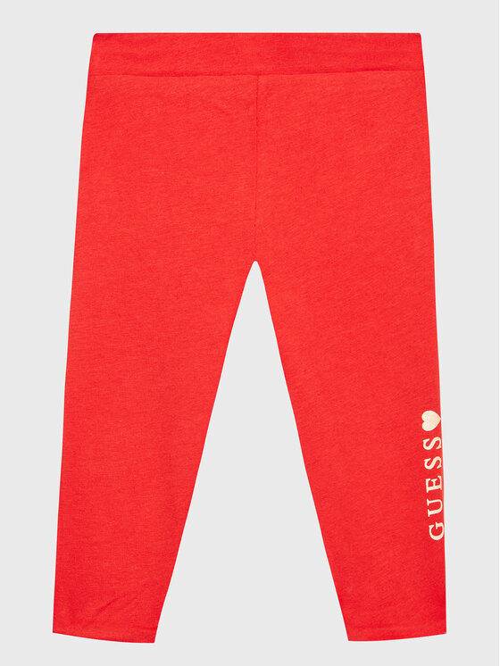 Guess Colanți K2BB00 J1313 Bej Slim Fit