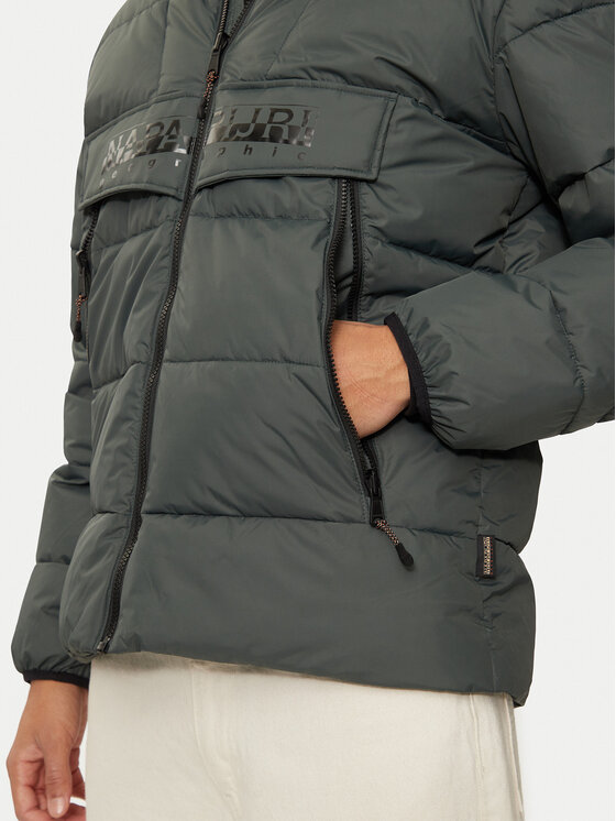Napapijri Napapijri Зимно яке NP0A4I23 Зелен Regular Fit