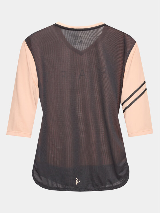 Craft Craft Cyklistické tričko Core Offroad 1910583 Oranžová Relaxed Fit