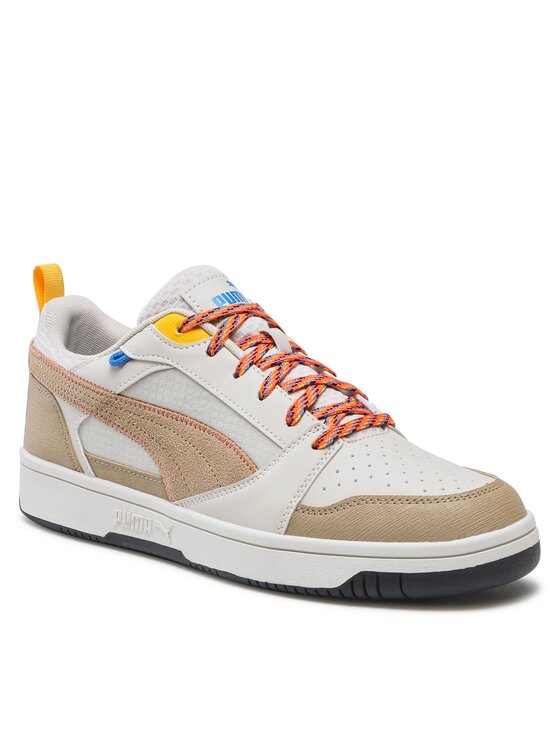Puma Puma Сникърси Rebound v6 Low Open 393581 02 Бял