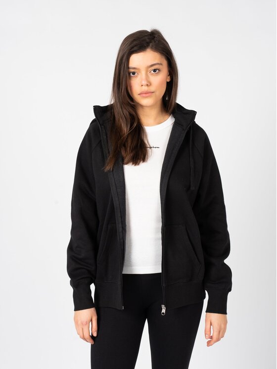 Champion Champion Μπλούζα 115572 Μαύρο Oversize