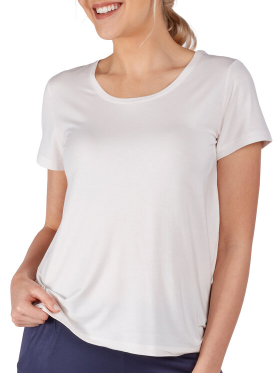 Huber Huber T-Shirt 18856 Beżowy Regular Fit