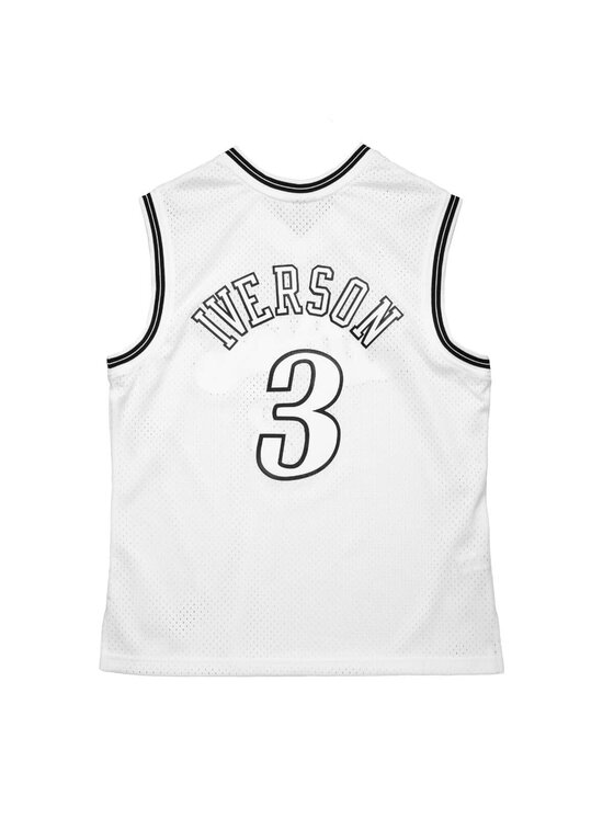 Mitchell & Ness Mitchell & Ness Tank top Philadelphia 76ers Allen Iverson Biały Standard Fit