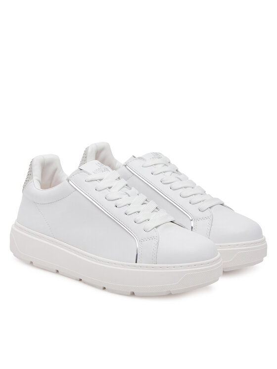 LOVE MOSCHINO LOVE MOSCHINO Sneakersy JA15184G1MIAC10A Biały