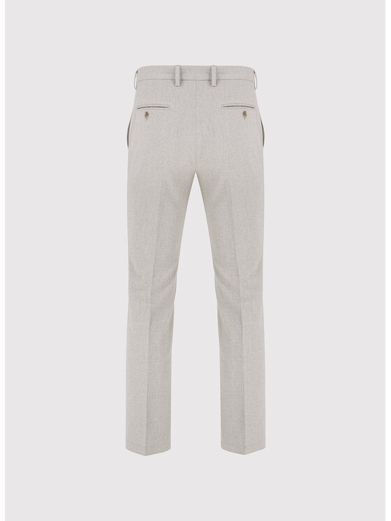 Pako Lorente Pako Lorente Spodnie materiałowe P26WF-WX-007 Beżowy Slim Fit