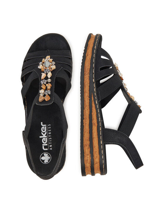 Rieker Rieker Sandaalid 62949-00 Must