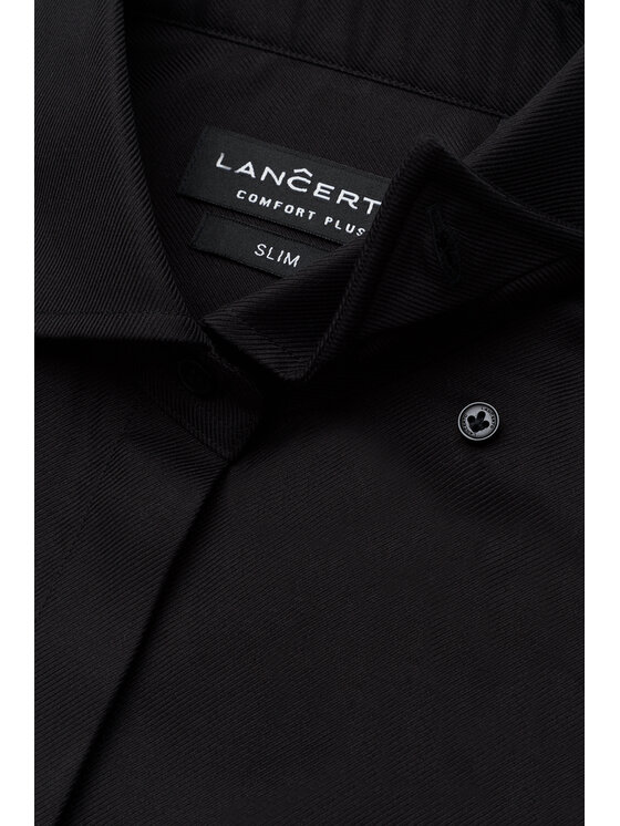Lancerto Lancerto Koszula Agnese Slim KO073126000010 Czarny Slim Fit
