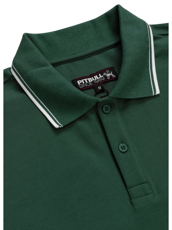 PITBULL PITBULL T-Shirt Koszulka Zielony Regular Fit