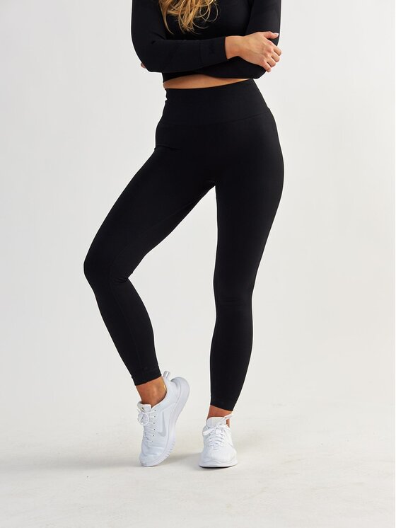 BeShaped BeShaped Legginsy Modelujące - Power Up! Czarny Shaping Fit