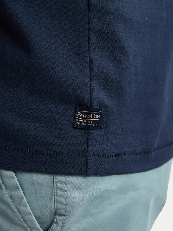 Petrol Industries Petrol Industries Tricou M-1050-TSR644 Bleumarin Regular Fit