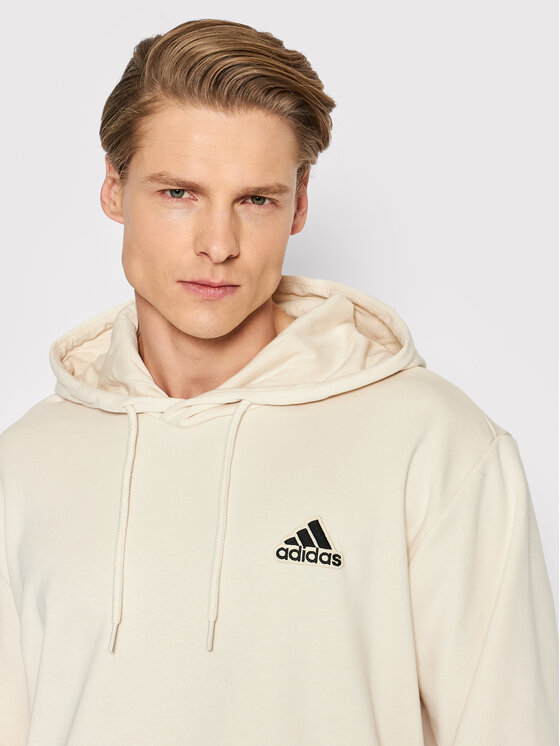 adidas adidas Суитшърт Essentials FeelComfy HE4346 Бежов Loose Fit