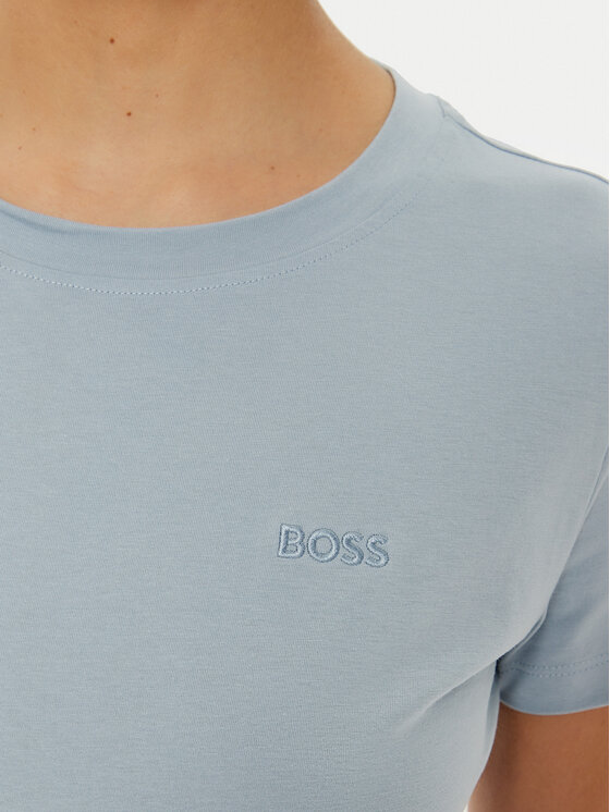 BOSS BOSS T-Shirt C_Esogo_1 50506973 Niebieski Slim Fit