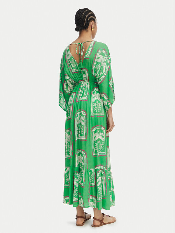 LOLA CASADEMUNT LOLA CASADEMUNT Літня сукня LS2616049 Svetlozelena Relaxed Fit