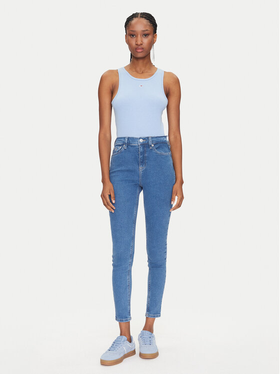 Tommy Jeans Tommy Jeans Džinsai Nora DW0DW20220 Mėlyna Skinny Fit