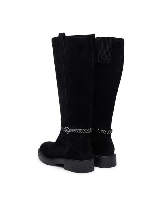 Guess Guess Zābaki FLFYN2 LEA11 Melns