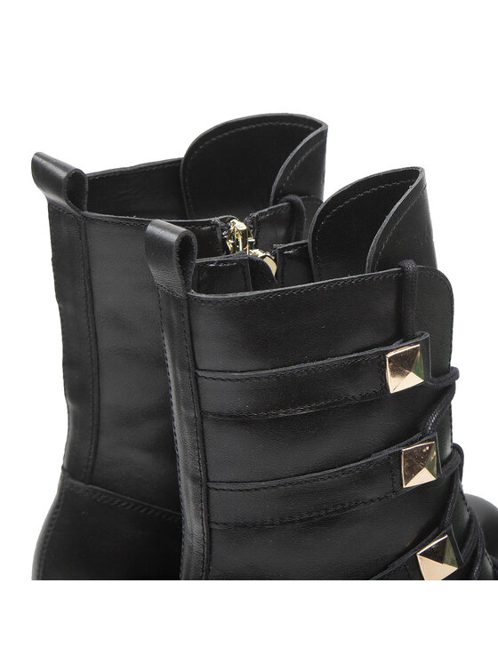 Eva Minge Eva Minge Schnürstiefeletten EM-56-12-001565 Schwarz