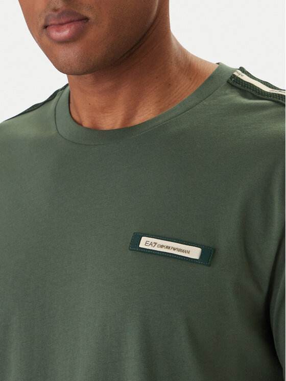 EA7 Emporio Armani EA7 Emporio Armani T-shirt 7M001476 AF10375 Verde Regular Fit