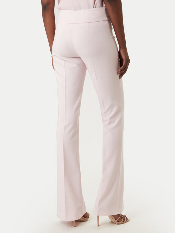 Rinascimento Rinascimento Bavlnené nohavice CFC0127876003 Ružová Slim Fit