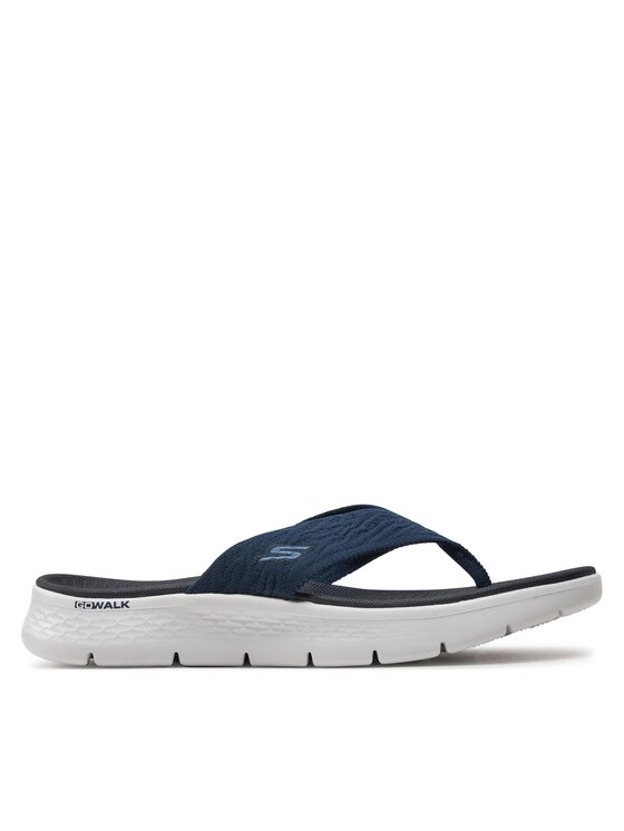 Skechers Skechers Čības uz pirksta Go Walk Flex Sandal-Splendor 141404/NVY Tumši zils