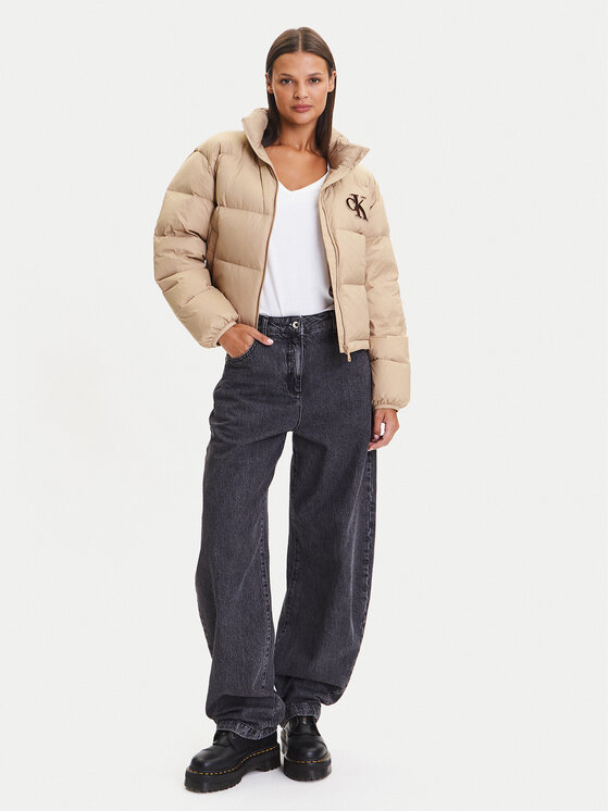 Calvin Klein Jeans Calvin Klein Jeans Sulejope Graphic Logo LV047D503G Beež Regular Fit