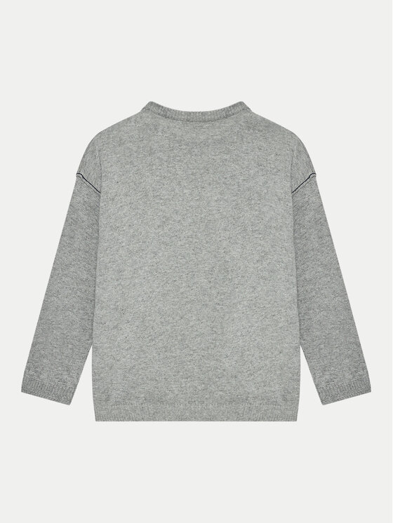 United Colors Of Benetton United Colors Of Benetton Megztinis 1041H1025 Pilka Regular Fit